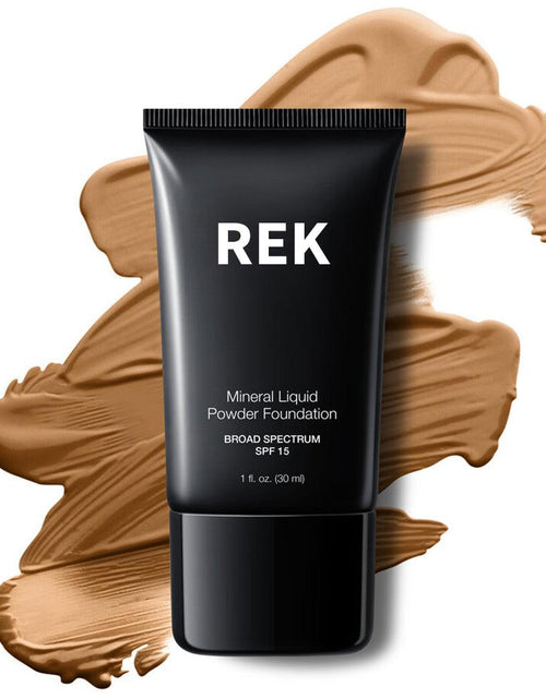 Load image into Gallery viewer, Warm Nude | Mineral Liquid Powder Foundation with SPF 15 | REK Cosmetics by REK Cosmetics
