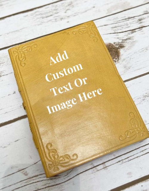 Load image into Gallery viewer, Custom Leather Journals - Blush 5x7 by Soothi
