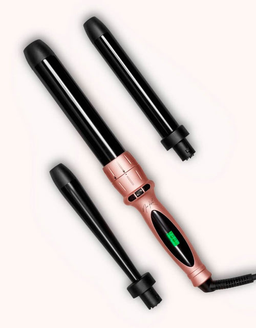 Load image into Gallery viewer, Noa Kirel Triple Threat 3-in-1 Curling Wand by NuMe
