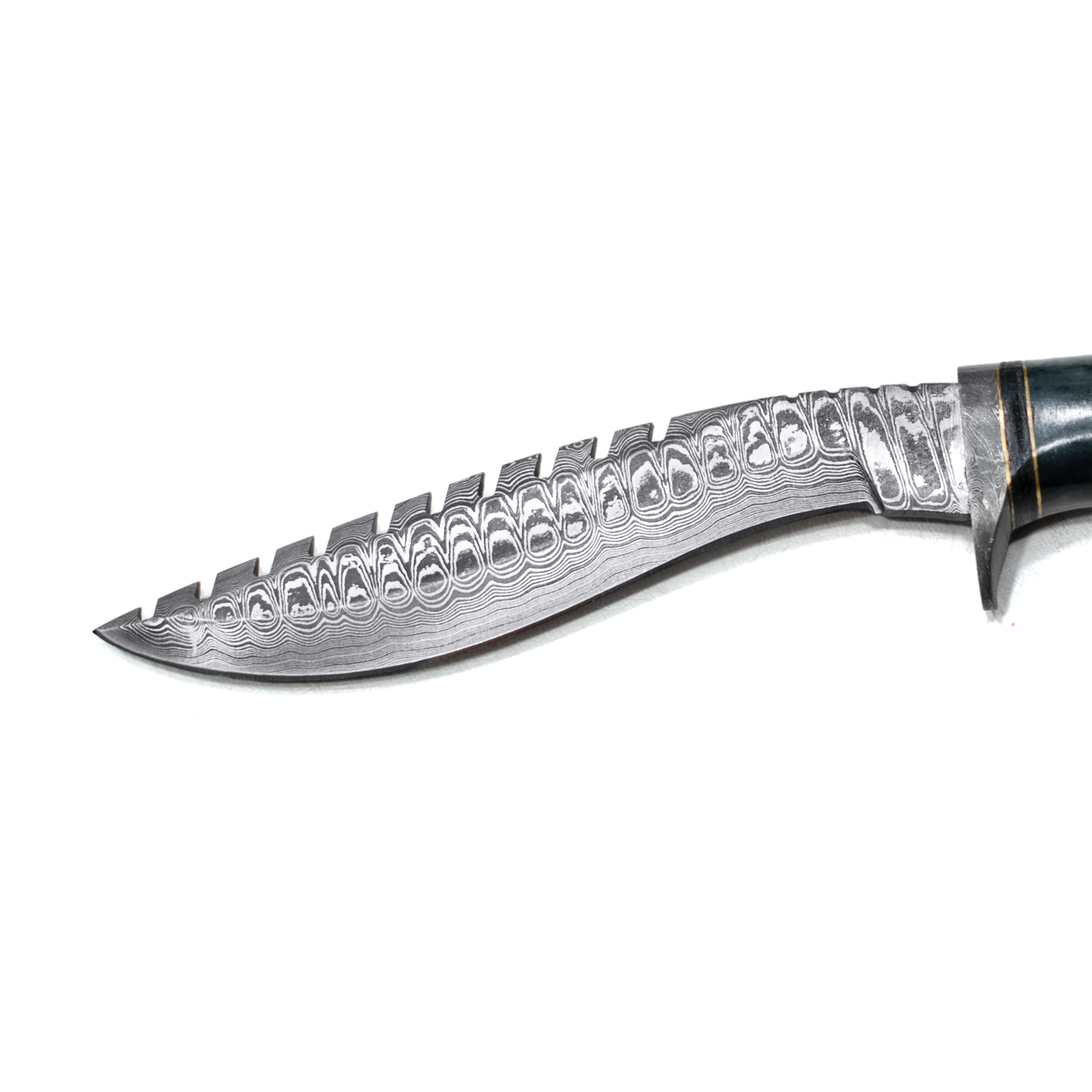 Damascus Steel Compact Kukri by Titan International Knives