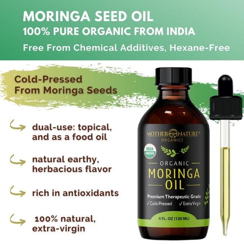 Load image into Gallery viewer, Moringa Oil by Mother Nature Organics
