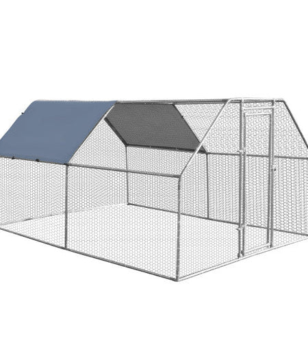9.5 x 12.5 Feet Large Walk In Chicken Coop Run House