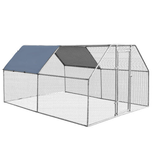Load image into Gallery viewer, 9.5 x 12.5 Feet Large Walk In Chicken Coop Run House
