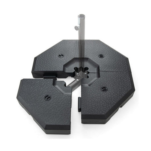 Load image into Gallery viewer, 4 Pieces Patio Cantilever Offset Umbrella Weights Base Plate Set
