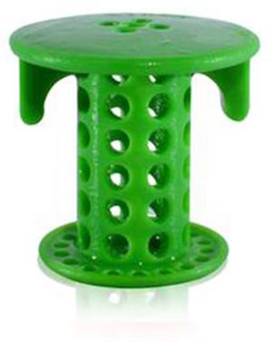 Load image into Gallery viewer, SinkShroom® (Green) The Hair Catcher That Prevents Clogged Bathroom Sink Drains by TubShroom.com
