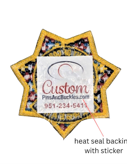 Load image into Gallery viewer, CDCR CAPTAIN <br> Autism Awareness <br>  Ribbon Badge Patch by Custom Pins &amp; Buckles
