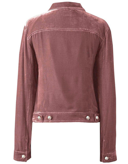 Load image into Gallery viewer, Button Up Long Sleeve Jacket with Chest Pockets
