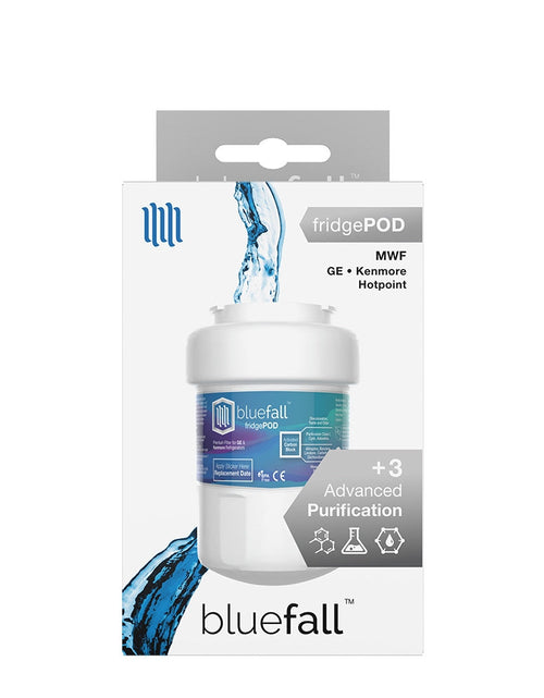Load image into Gallery viewer, GE MWF Refrigerator Water Filter- Compatible by Bluefall by Drinkpod
