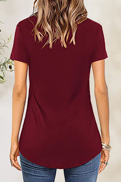 Load image into Gallery viewer, Crisscross Short Sleeve T-Shirt
