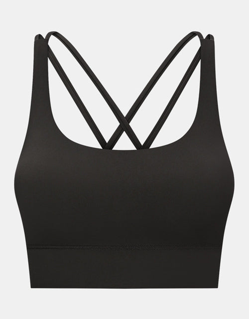 Load image into Gallery viewer, Millennia Crisscross Scoop Neck Active Tank

