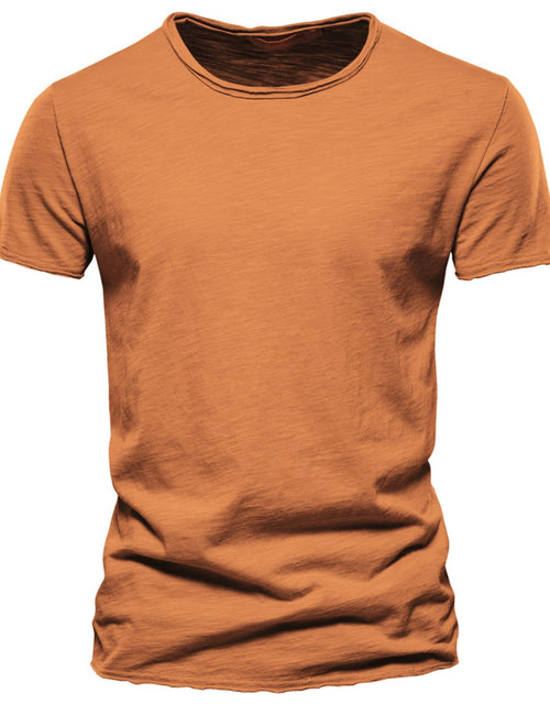 Load image into Gallery viewer, Men's Full Size Round Neck Short Sleeve T-Shirt Plus Size
