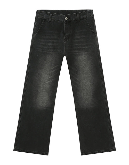 Load image into Gallery viewer, Mid Rise Jeans with Pockets
