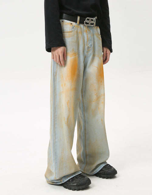Load image into Gallery viewer, Waste Soil Wide Leg Jeans
