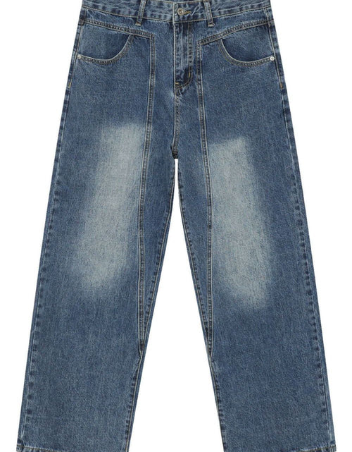 Load image into Gallery viewer, Men's Wide Straight Leg Jeans
