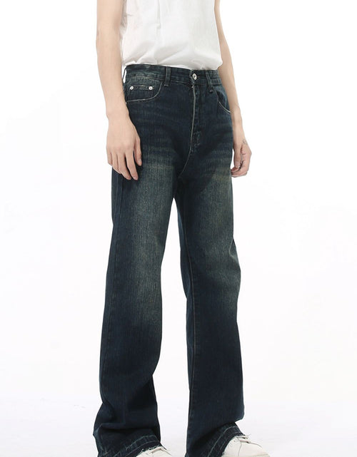 Load image into Gallery viewer, Raw Hem Jeans with Pockets
