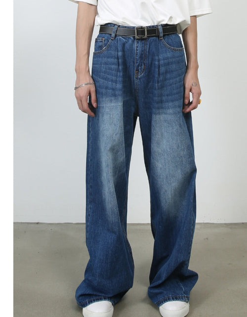 Load image into Gallery viewer, Men's Baggy Jeans with Pockets
