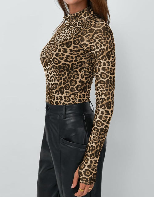 Load image into Gallery viewer, Lovelet Mock Neck Long Sleeve Top
