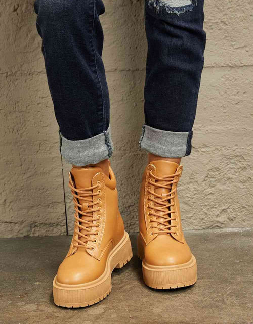 Load image into Gallery viewer, East Lion Corp Platform Combat Boots
