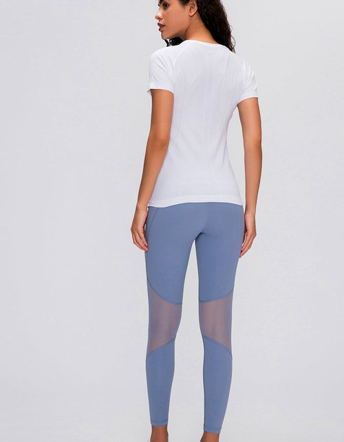 Load image into Gallery viewer, Millennia Round Neck Short Sleeve Active T-Shirt
