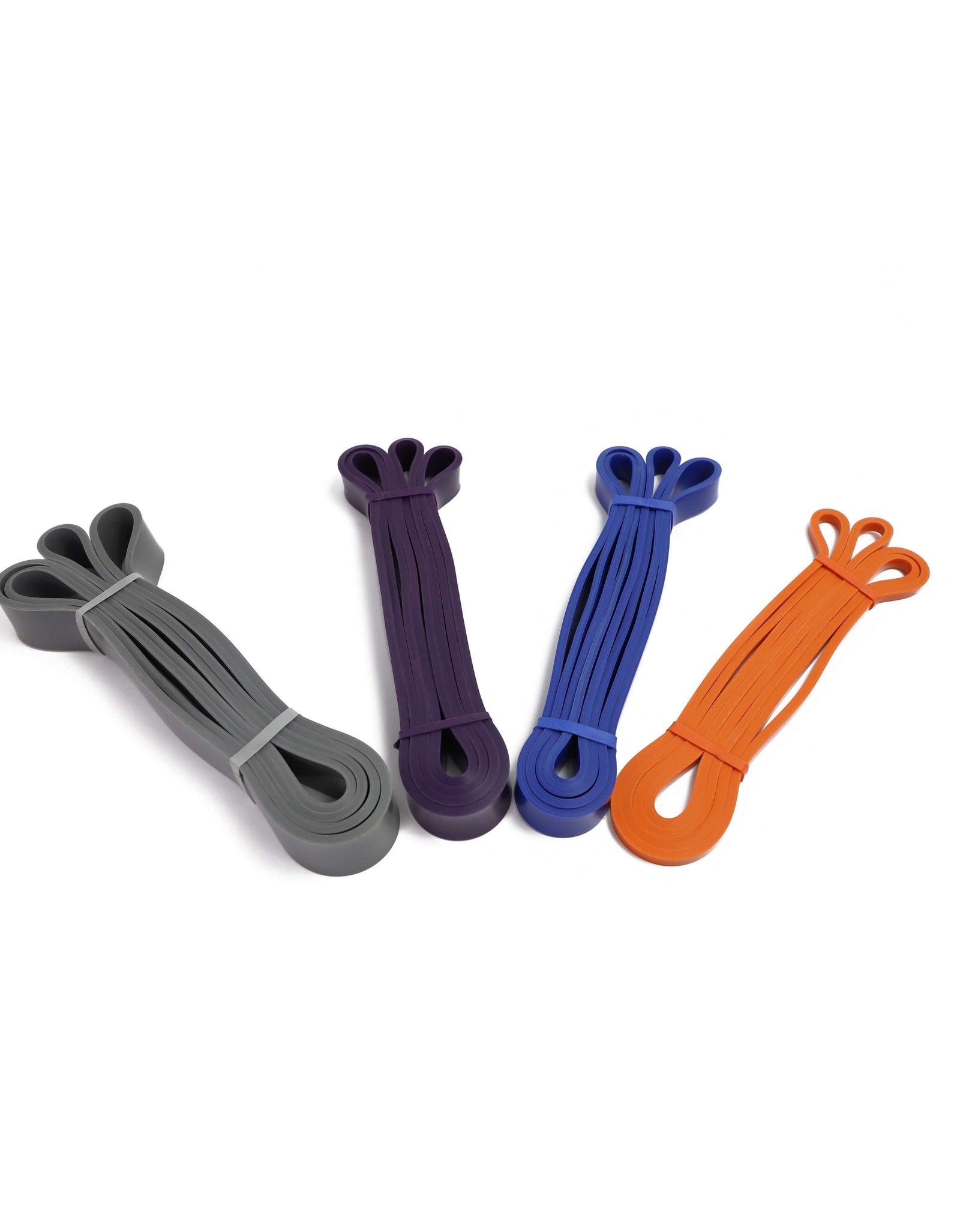 Pack Of Four Full Body Workout Super Bands by Jupiter Gear