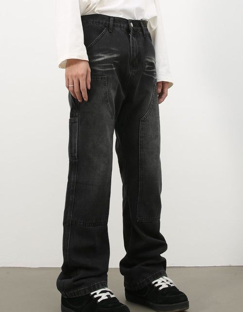 Load image into Gallery viewer, Men's Baggy Jeans with Pockets
