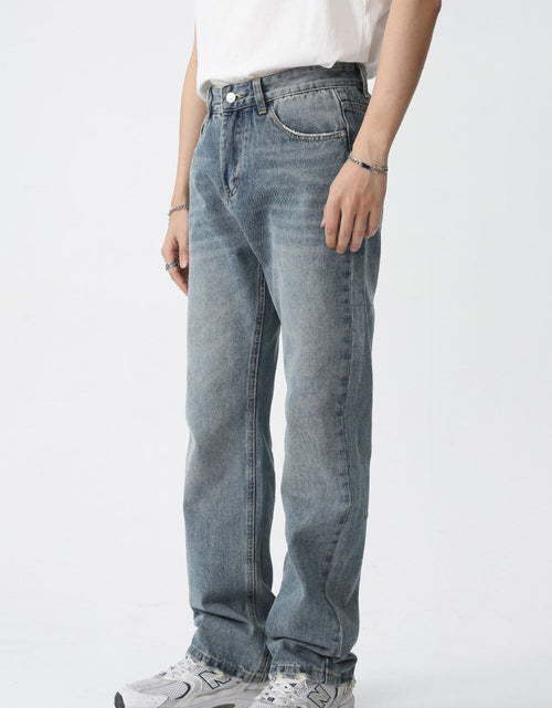 Load image into Gallery viewer, Mid Rise Men's Jeans with Pockets
