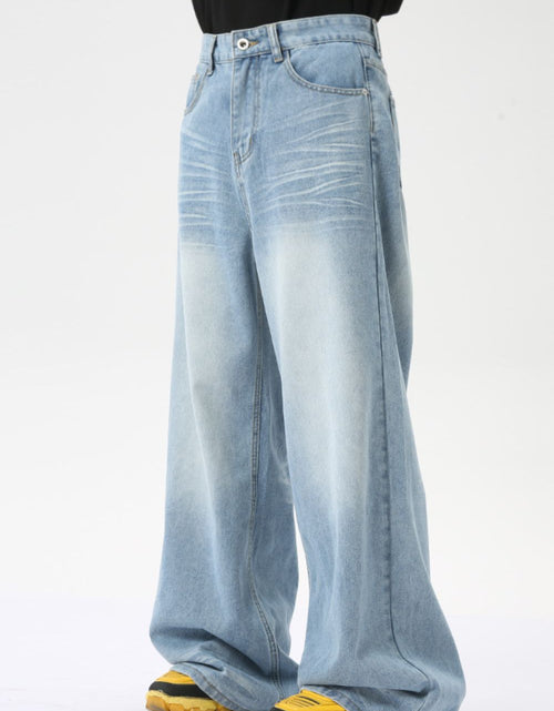 Load image into Gallery viewer, Wide Leg Jeans with Pockets
