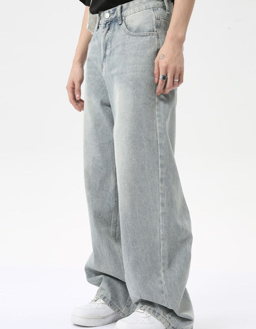 Load image into Gallery viewer, Wide Leg Jeans with Pockets
