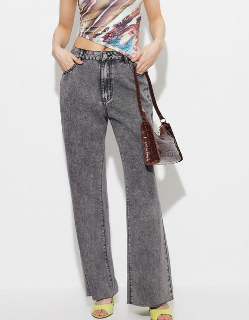 Load image into Gallery viewer, High Waist Bootcut Jeans with Pockets
