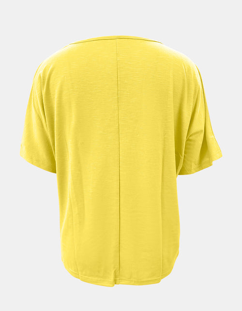 Load image into Gallery viewer, Full Size Scoop Neck Short Sleeve T-Shirt
