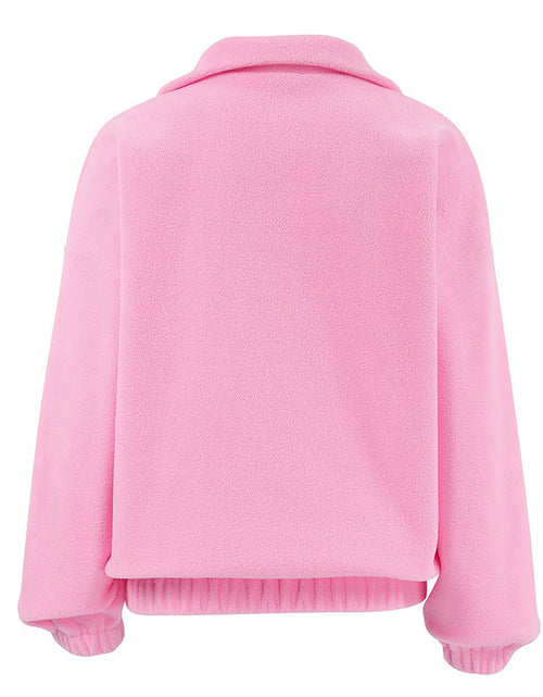 Load image into Gallery viewer, Quarter Zip Long Sleeve Sweatshirt
