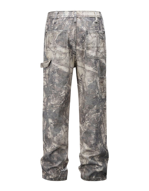 Load image into Gallery viewer, Men's Twig Camouflage Cargo Jeans
