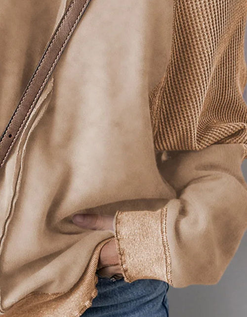 Load image into Gallery viewer, Exposed Seam Long Sleeve Sweatshirt
