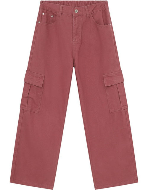 Load image into Gallery viewer, Hight Rise Wide Leg Cargo Pants
