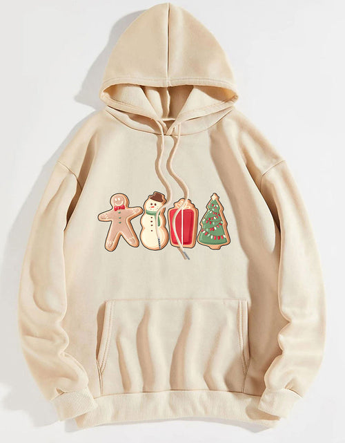 Load image into Gallery viewer, Graphic Drawstring Hoodie with Pocket

