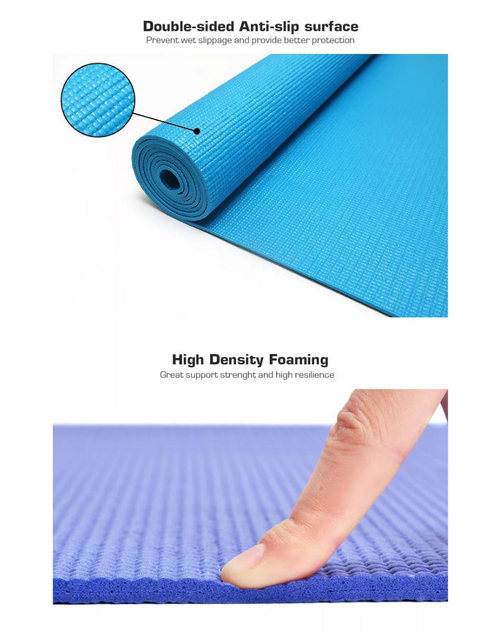 Load image into Gallery viewer, Performance Yoga Mat with Carrying Straps by Jupiter Gear
