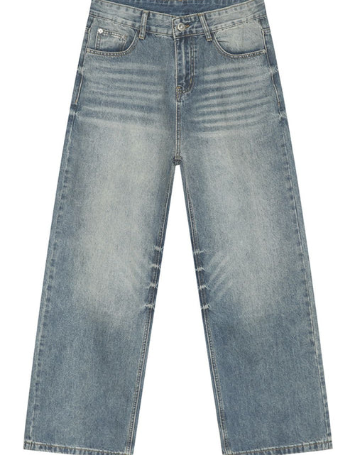 Load image into Gallery viewer, High Rise Wide Leg Casual Jeans
