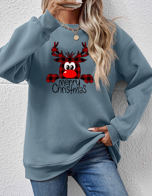Load image into Gallery viewer, MERRY CHRISTMAS Graphic Sweatshirt
