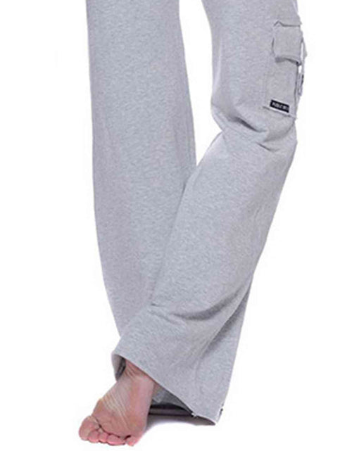 Load image into Gallery viewer, Mid Waist Pants with Pockets
