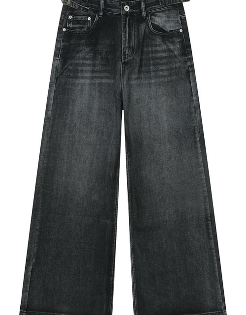 Load image into Gallery viewer, Wide Leg Jeans with Pockets
