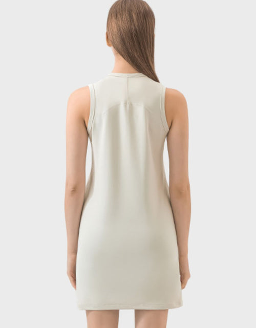 Load image into Gallery viewer, Millennia Round Neck Sleeveless Active Dress
