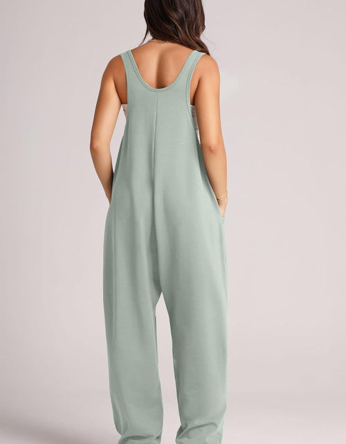 Load image into Gallery viewer, Lovelet V-Neck Wide Strap Overalls
