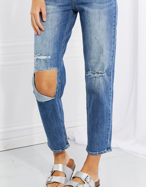 Load image into Gallery viewer, RISEN Full Size Emily High Rise Relaxed Jeans
