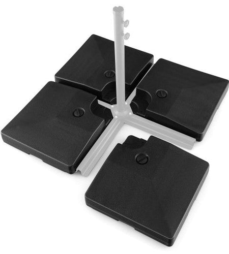 4-Piece 20L Cantilever Offset Patio Umbrella Base