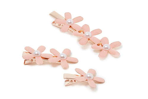 Load image into Gallery viewer, NuMe Flower Hair Clip Set by NuMe
