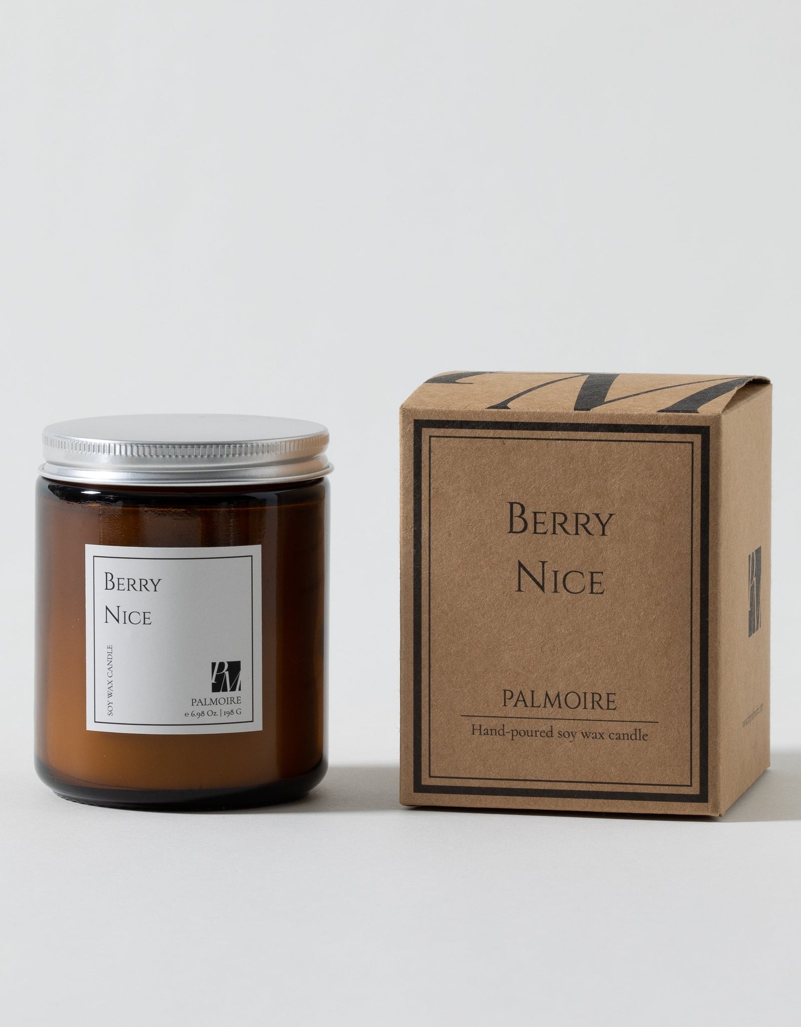 Berry Nice Soy Wax Candle by PALMOIRE