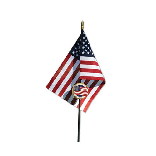 Load image into Gallery viewer, Flags Connections - U.S. Flag Grave Marker | Heroes Series. by The Military Gift Store
