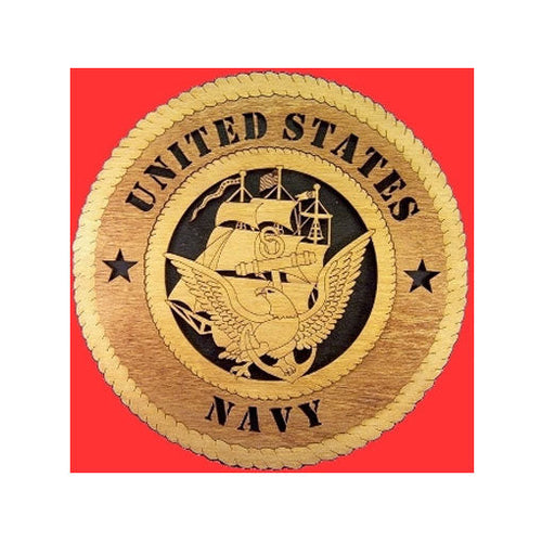 Load image into Gallery viewer, Navy wall tribute, Laser Wall Tributes - 12". by The Military Gift Store
