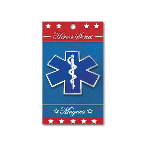 Load image into Gallery viewer, Heroes Series EMS Medallion Large Magnet - Size 3.75 Inches. by The Military Gift Store
