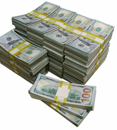 $500,000 ✔️RealAged™ Full Print New Series Stacks by Prop Money Inc